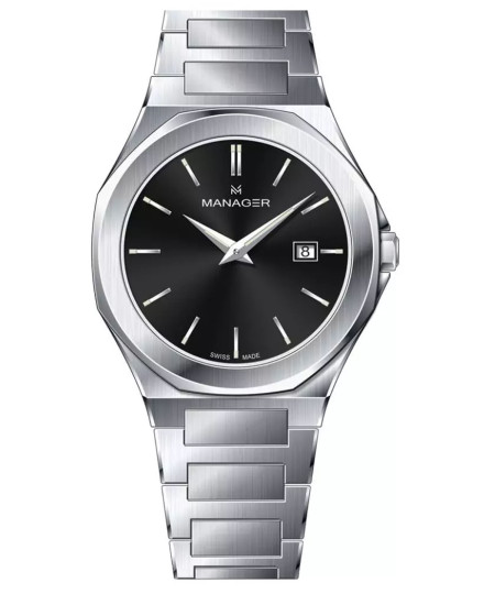 ساعت مچی مردانه منیجر، کد MAN-RF-111-SM