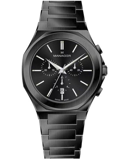 ساعت مچی مردانه منیجر، کد MAN-RS-111-NM
