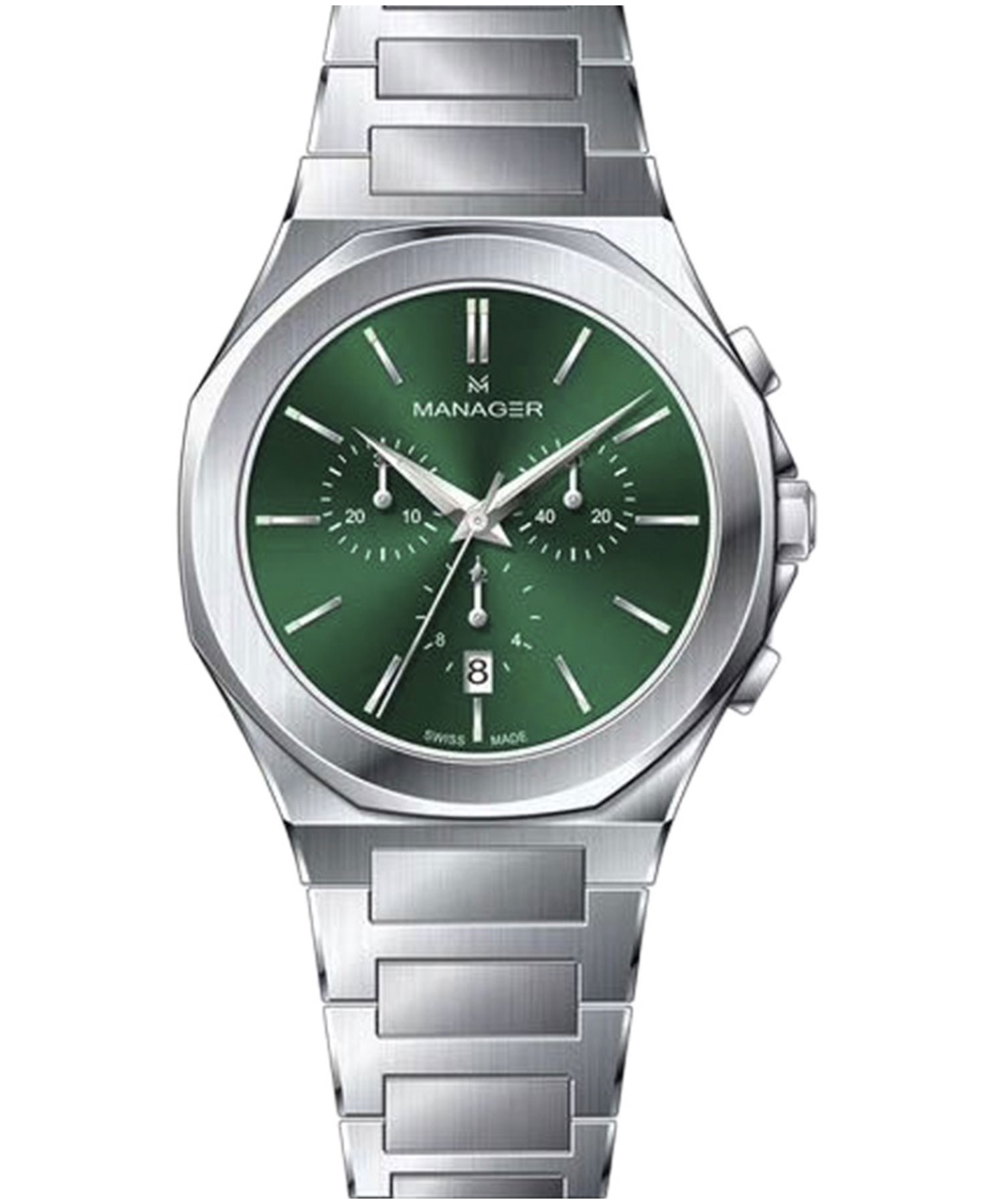 ساعت مچی مردانه منیجر، کد MAN-RS-114-SM