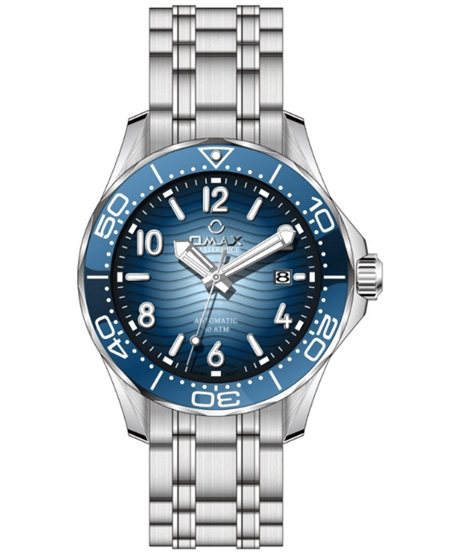 ساعت مچی مردانه اوماکس ، زیرمجموعه Masterpiece،کد OAOM003API6A