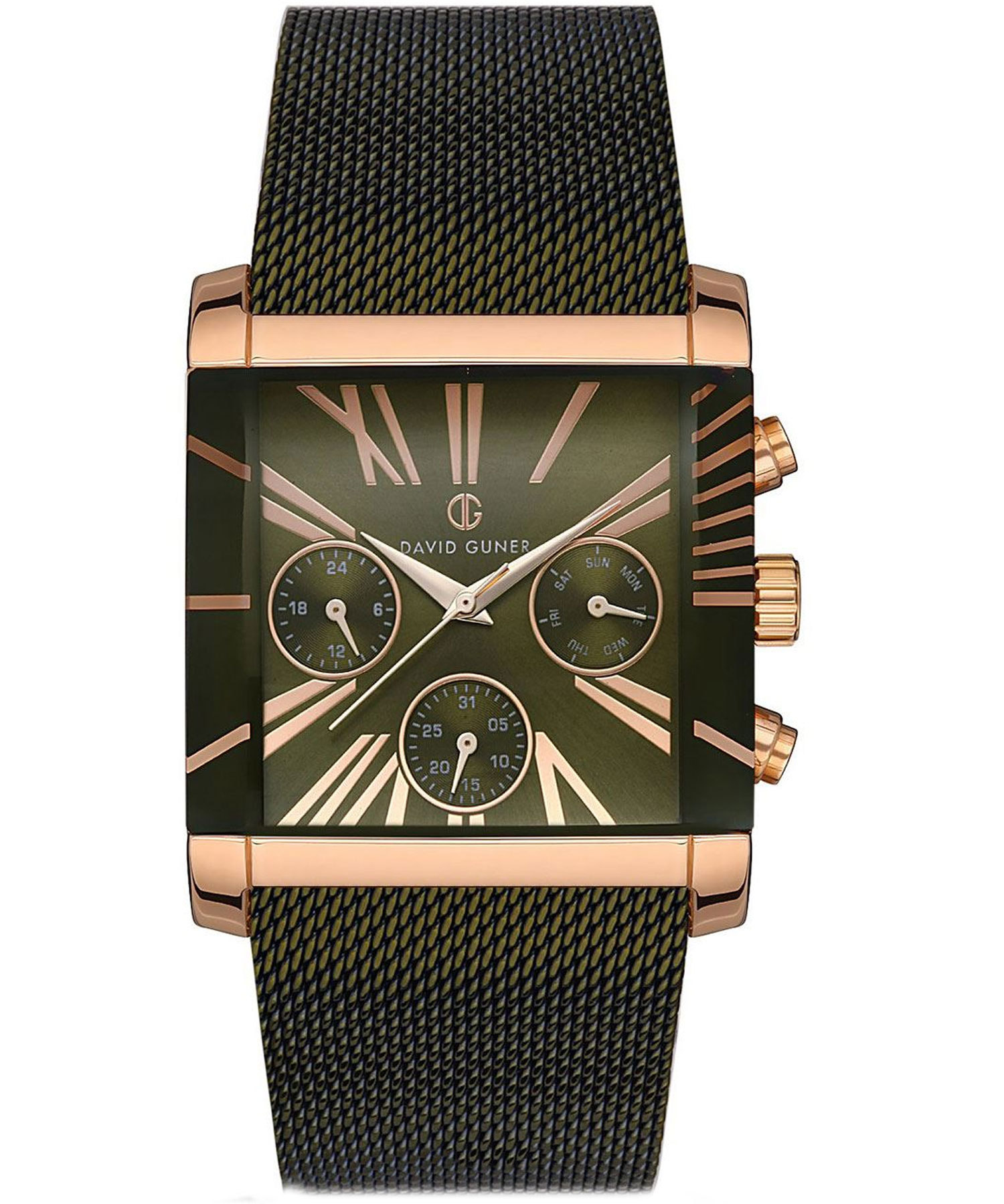 ساعت مچی زنانه دیوید گانر, کد DG-8050LC-ZG10