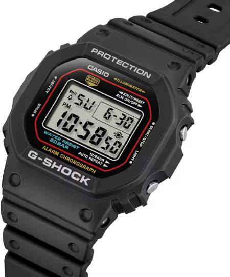ساعت مچی مردانه کاسیو، زیرمجموعه G-Shock، کد DW-5600RL-1DR