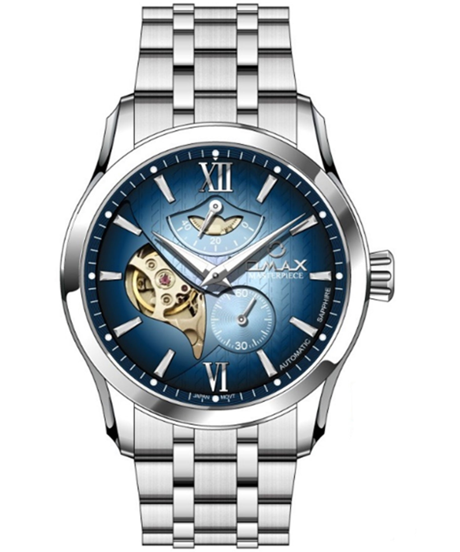 ساعت مچی مردانه اوماکس ، زیرمجموعه Masterpiece،کد OAOR006PI6I
