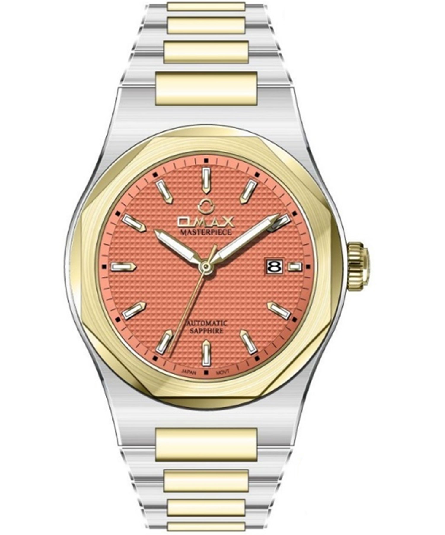 ساعت مچی مردانه اوماکس ، زیرمجموعه Masterpiece،کد OSA045T8TI