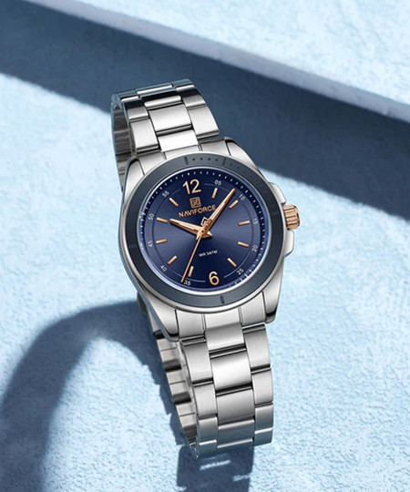 ساعت مچی زنانه نیوی فورس، کد NF5062S/BE