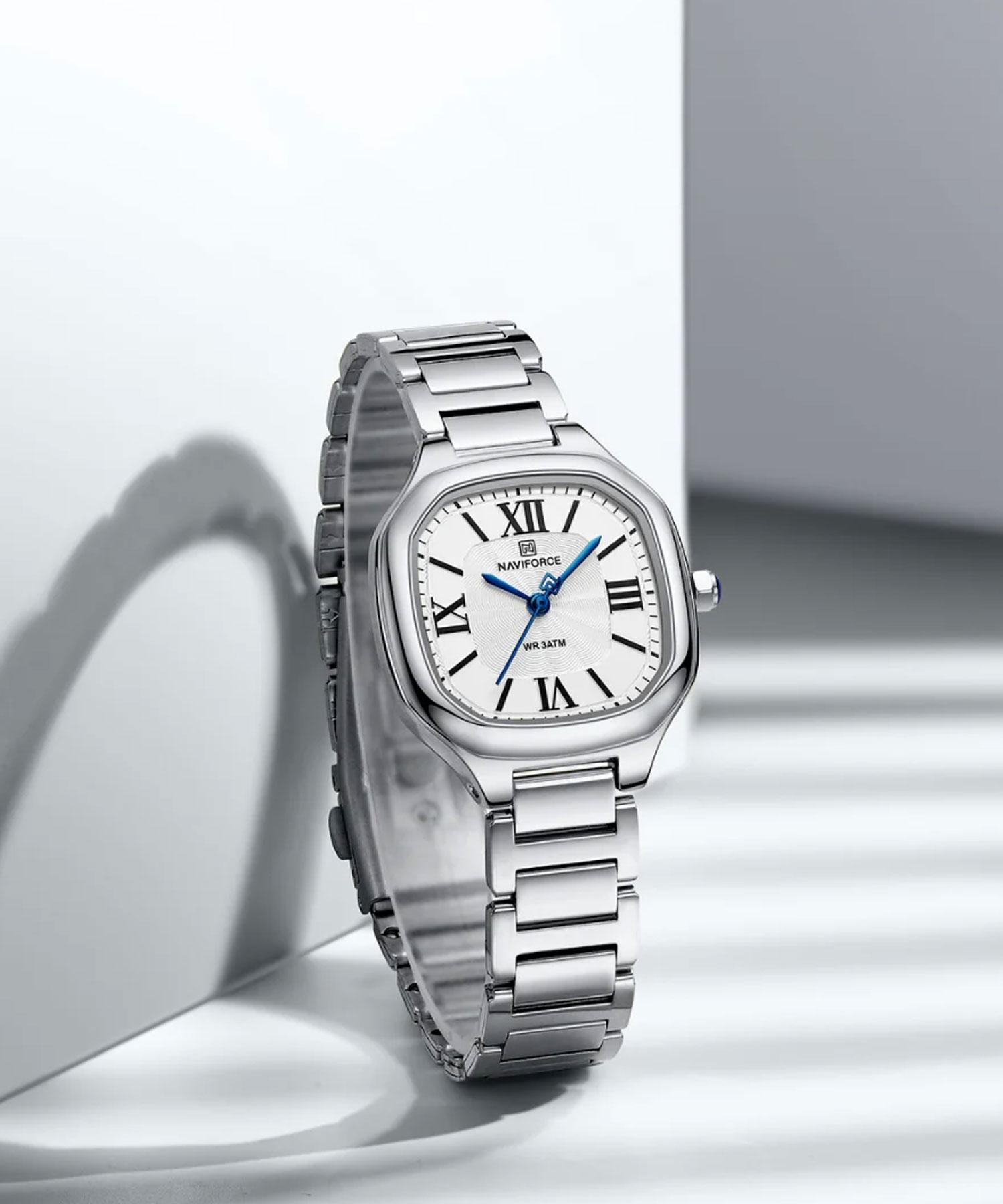 ساعت مچی زنانه نیوی فورس، کد NF5042S/W/S