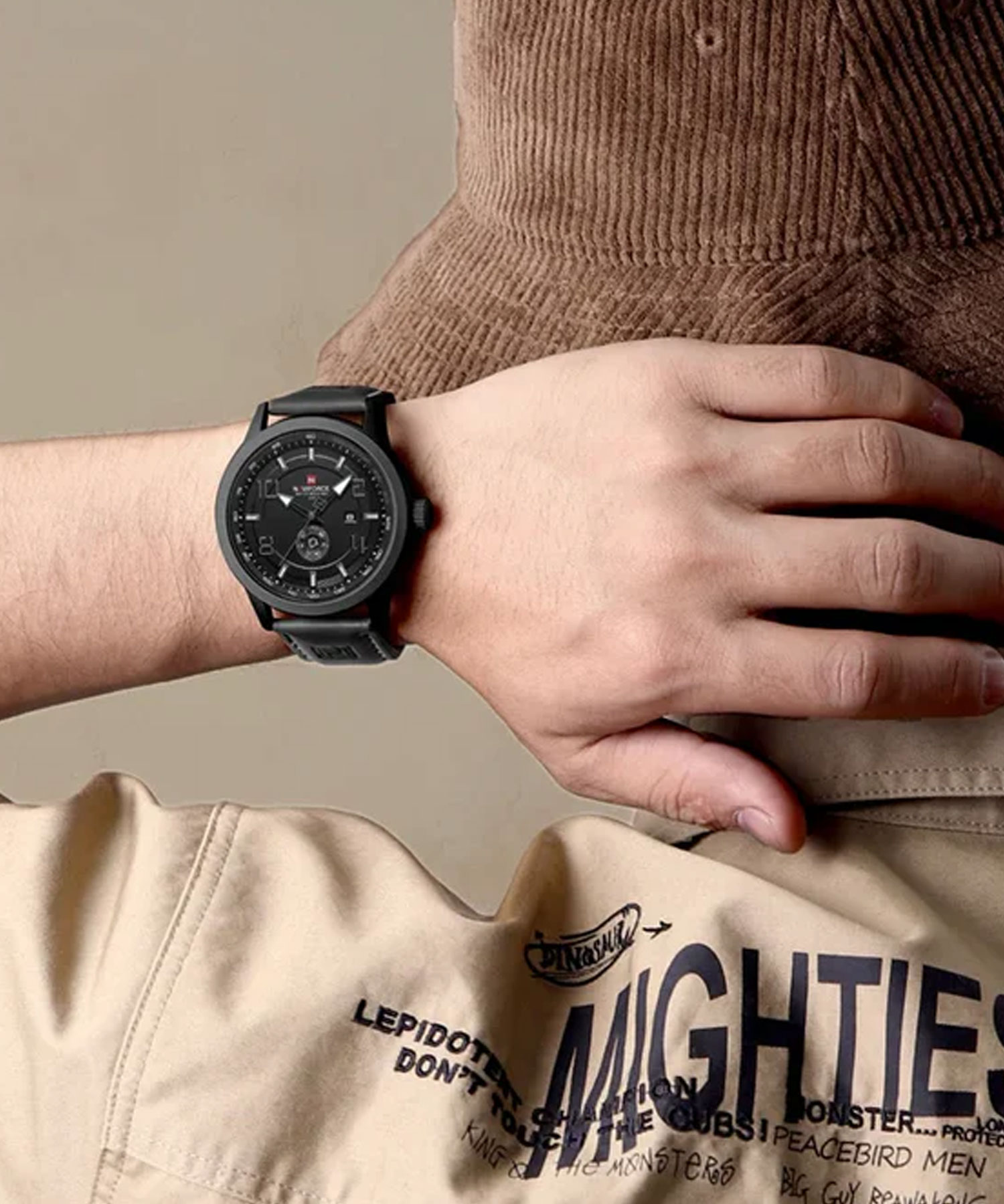 ساعت مچی مردانه نیوی فورس, کد NF9229B/GY/GY