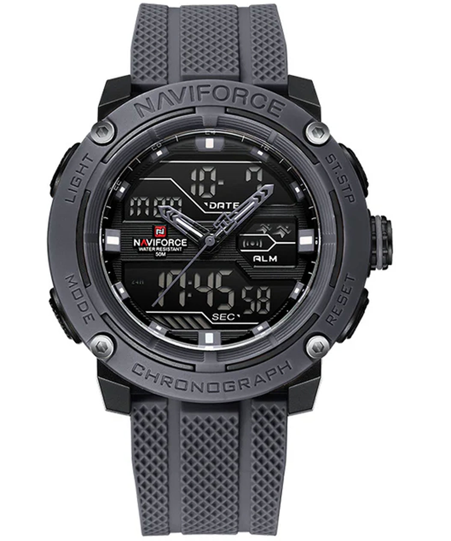 ساعت مچی مردانه نیوی فورس، کد NF7114T.GY/T.GY