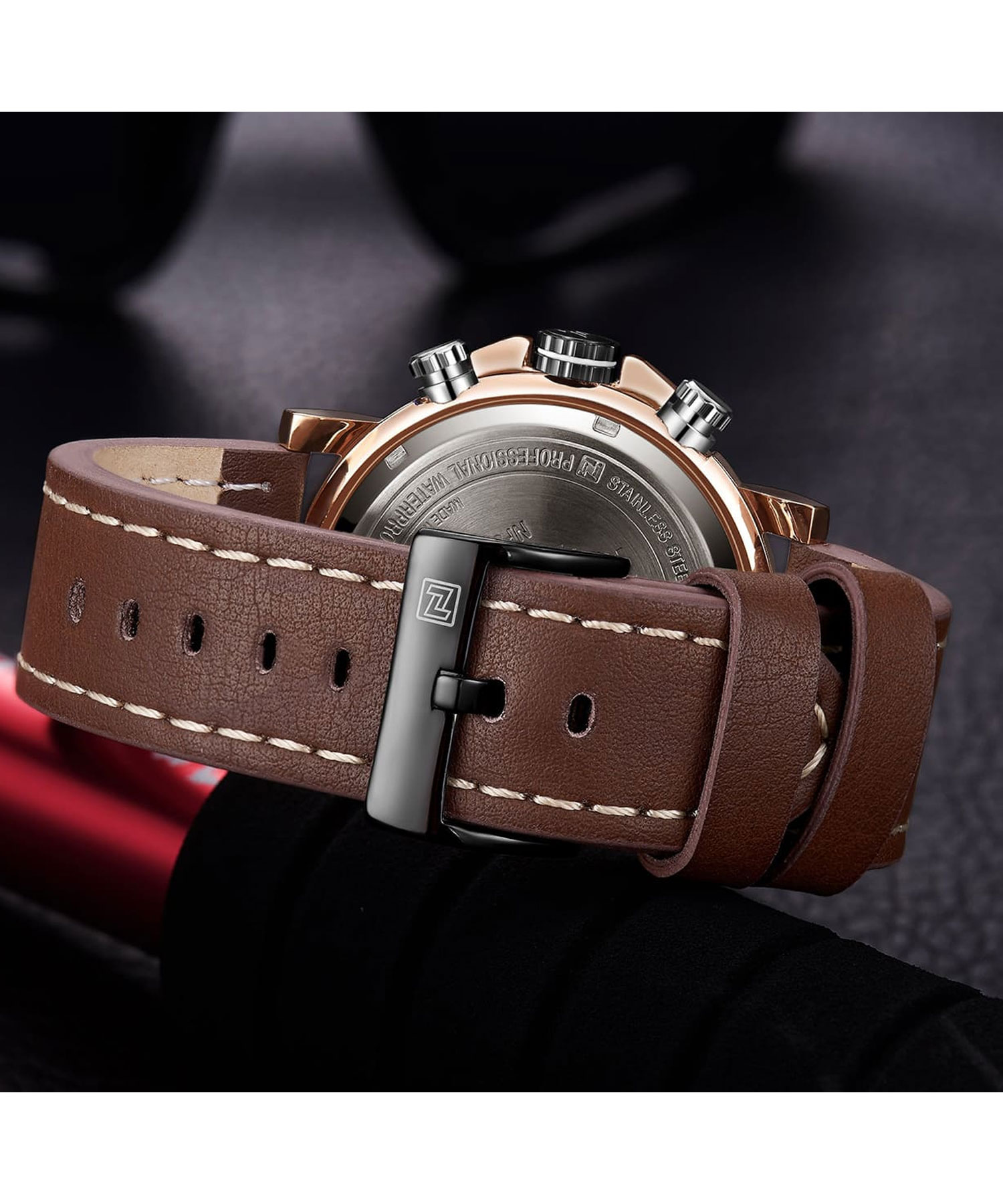 ساعت مچی مردانه نیوی فورس, کد NF9137RG/B/BN