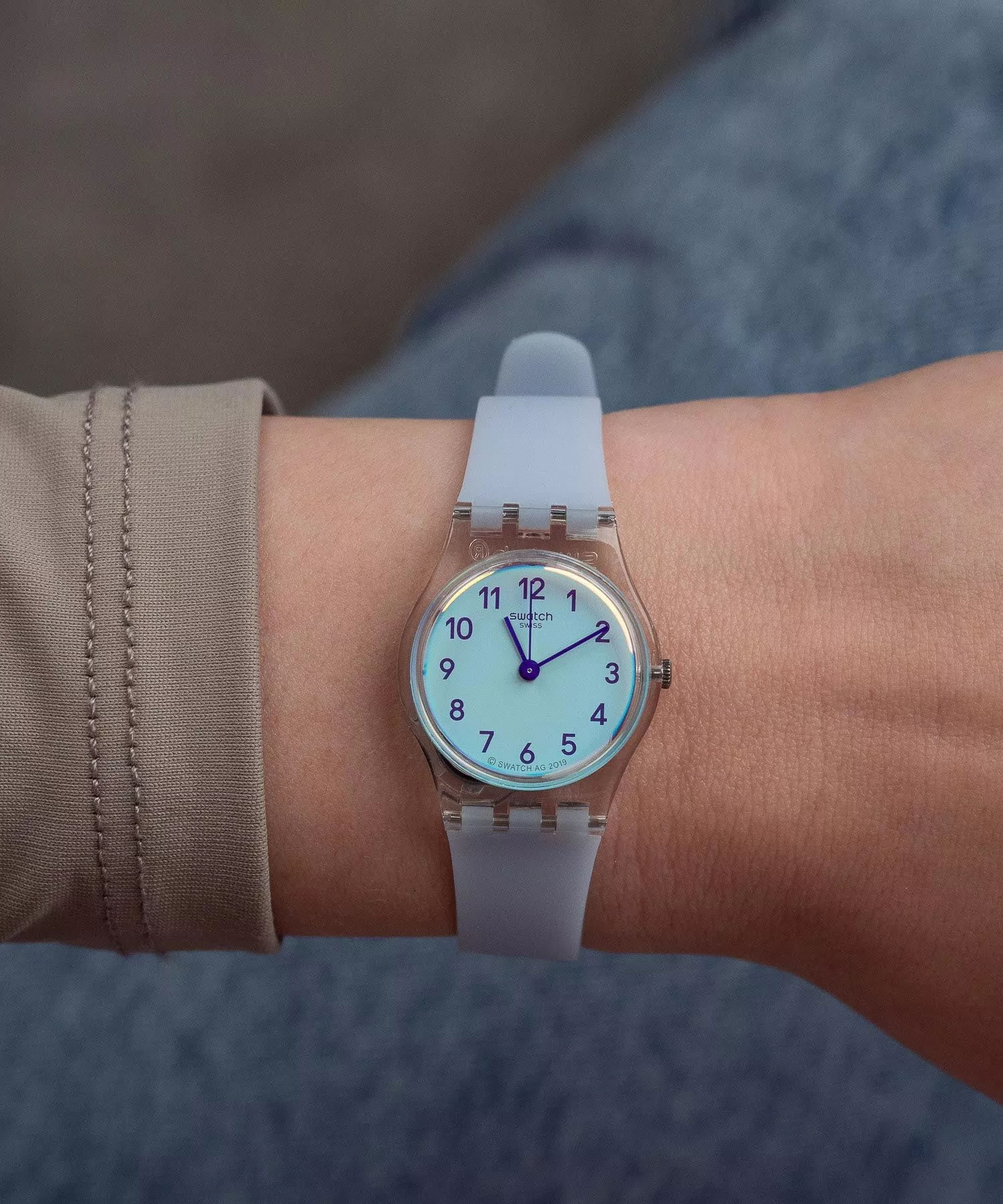 ساعت مچی زنانه سواچ, کد LK396