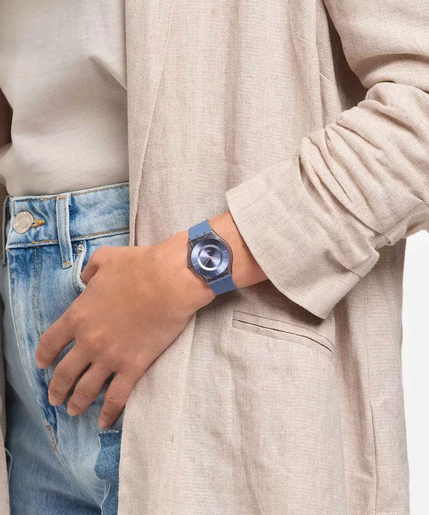 ساعت مچی زنانه سواچ, کد SS08N100-S14