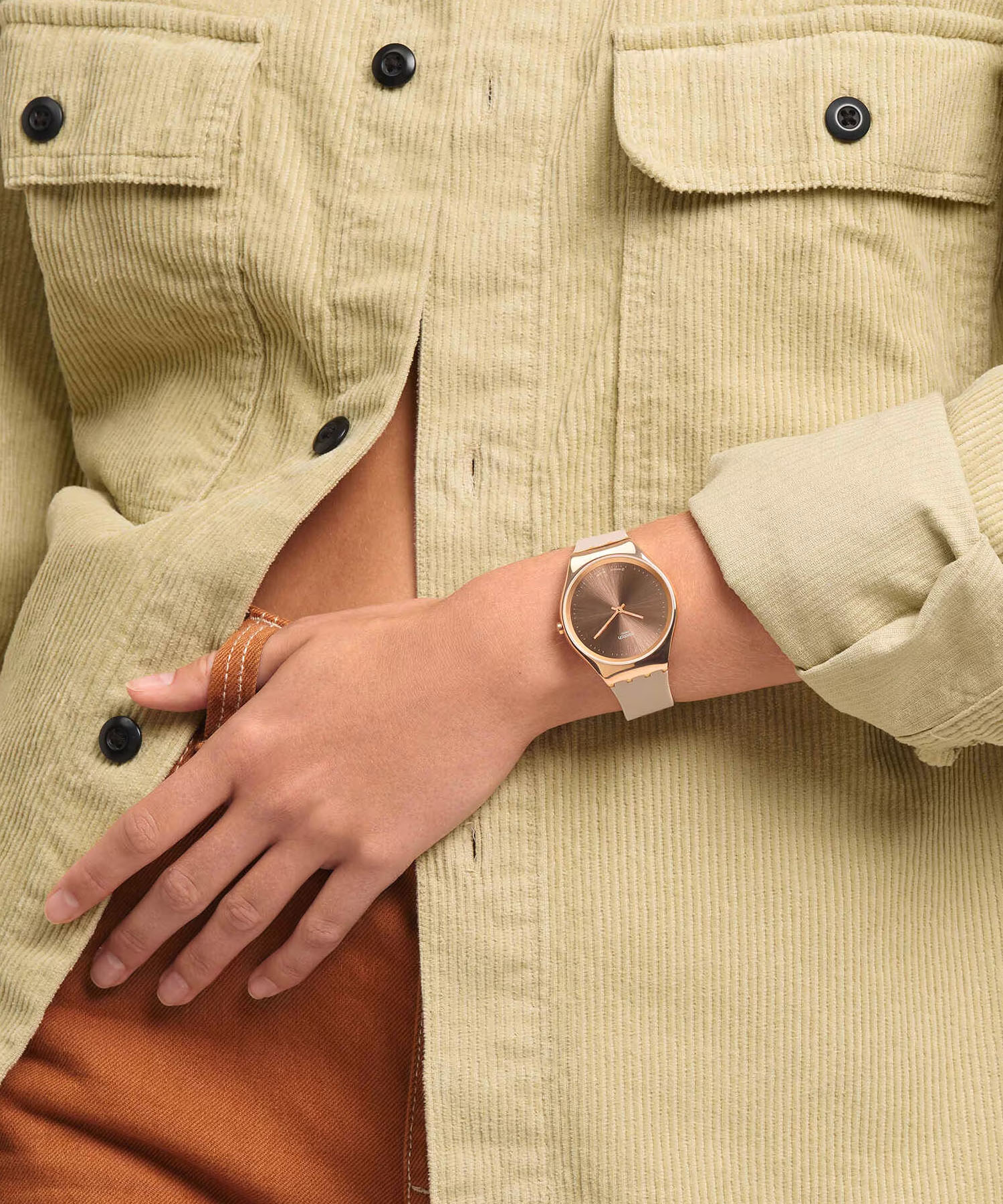 ساعت مچی مردانه و زنانه سواچ, کد SYXG101