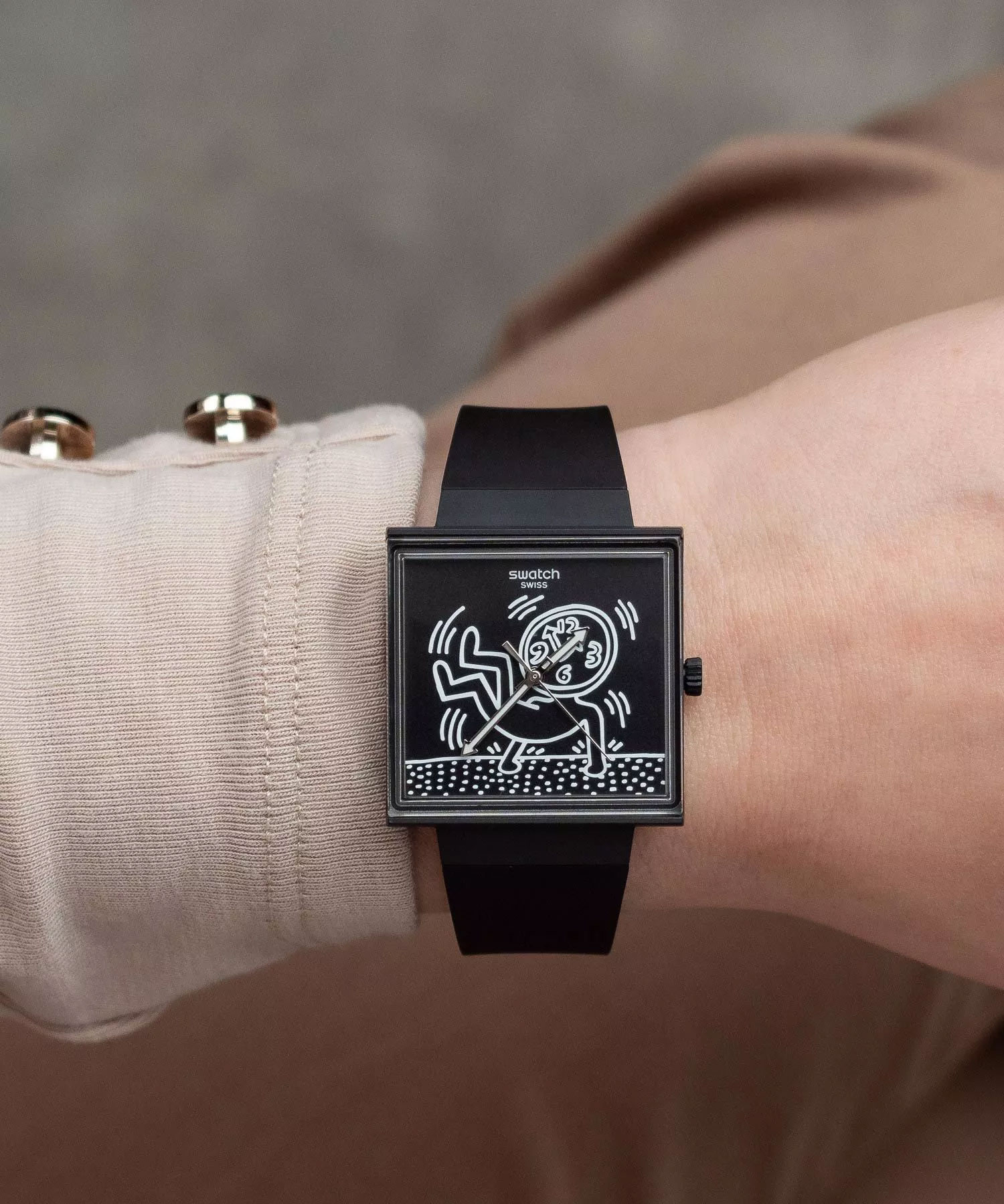 ساعت مچی مردانه و زنانه سواچ, کد SO34Z103