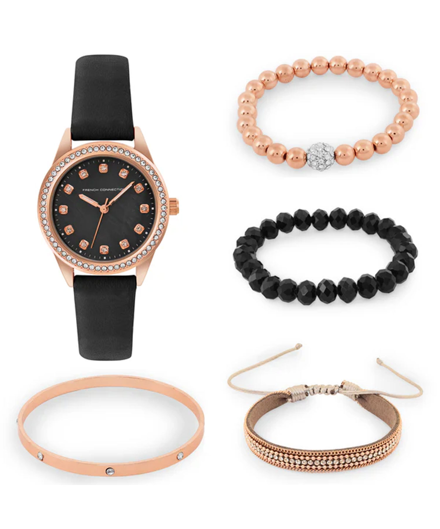 ساعت مچی زنانه فرنچ کانکشن، کد FCW15BBL