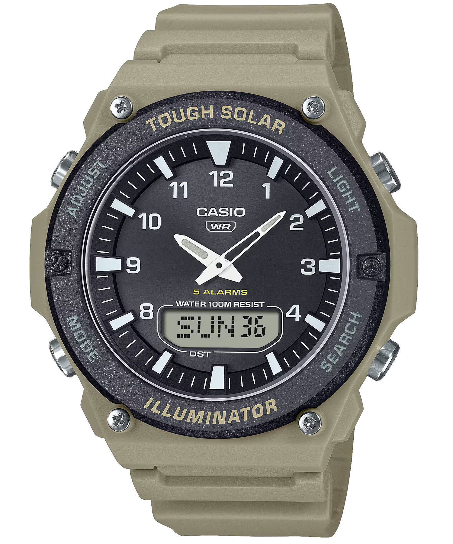 ساعت مچی مردانه کاسیو، زیرمجموعه Standard، کد AQ-S820W-5AVDF