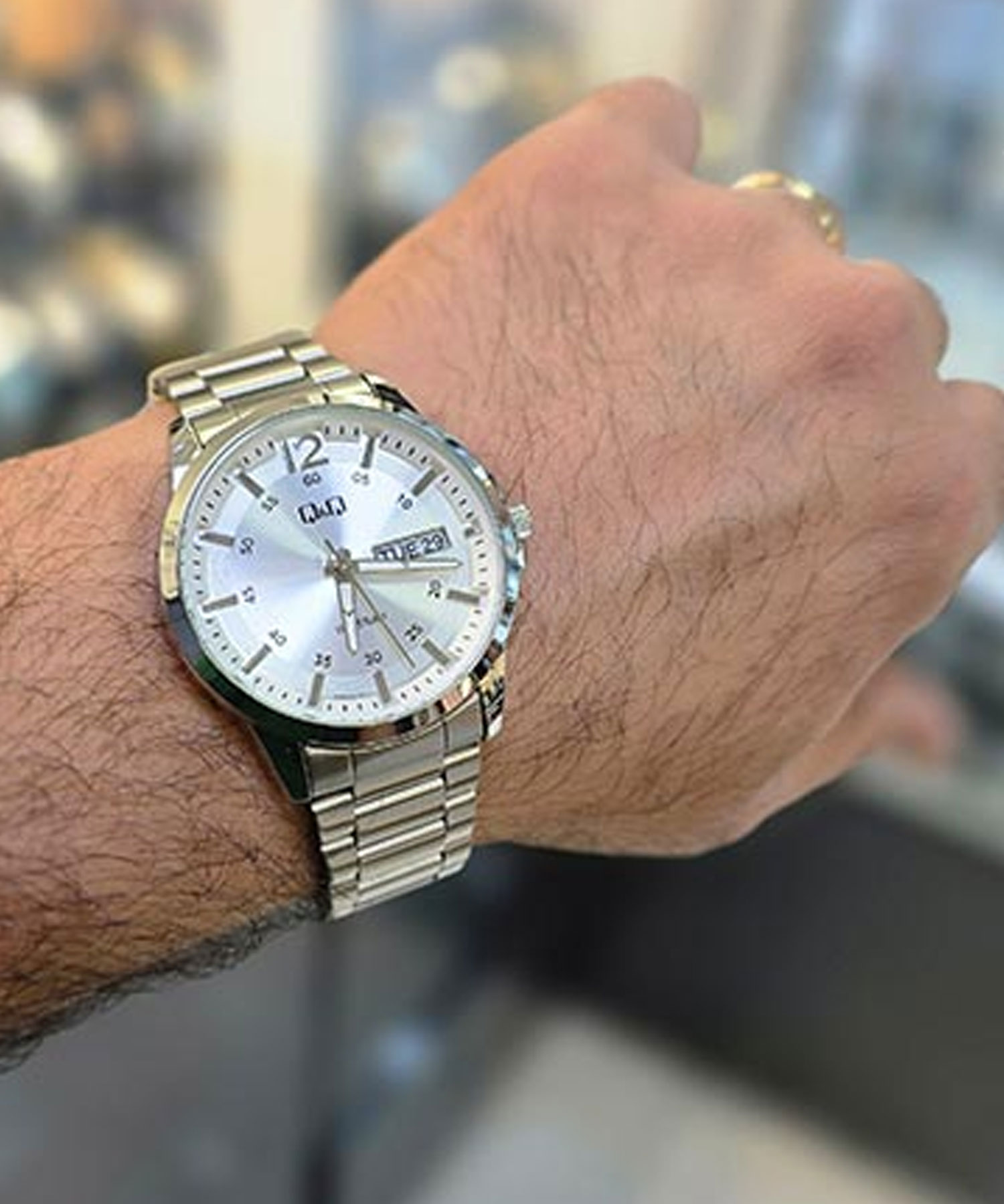 ساعت مچی مردانه کیو اند کیو، کد A36A-001PY