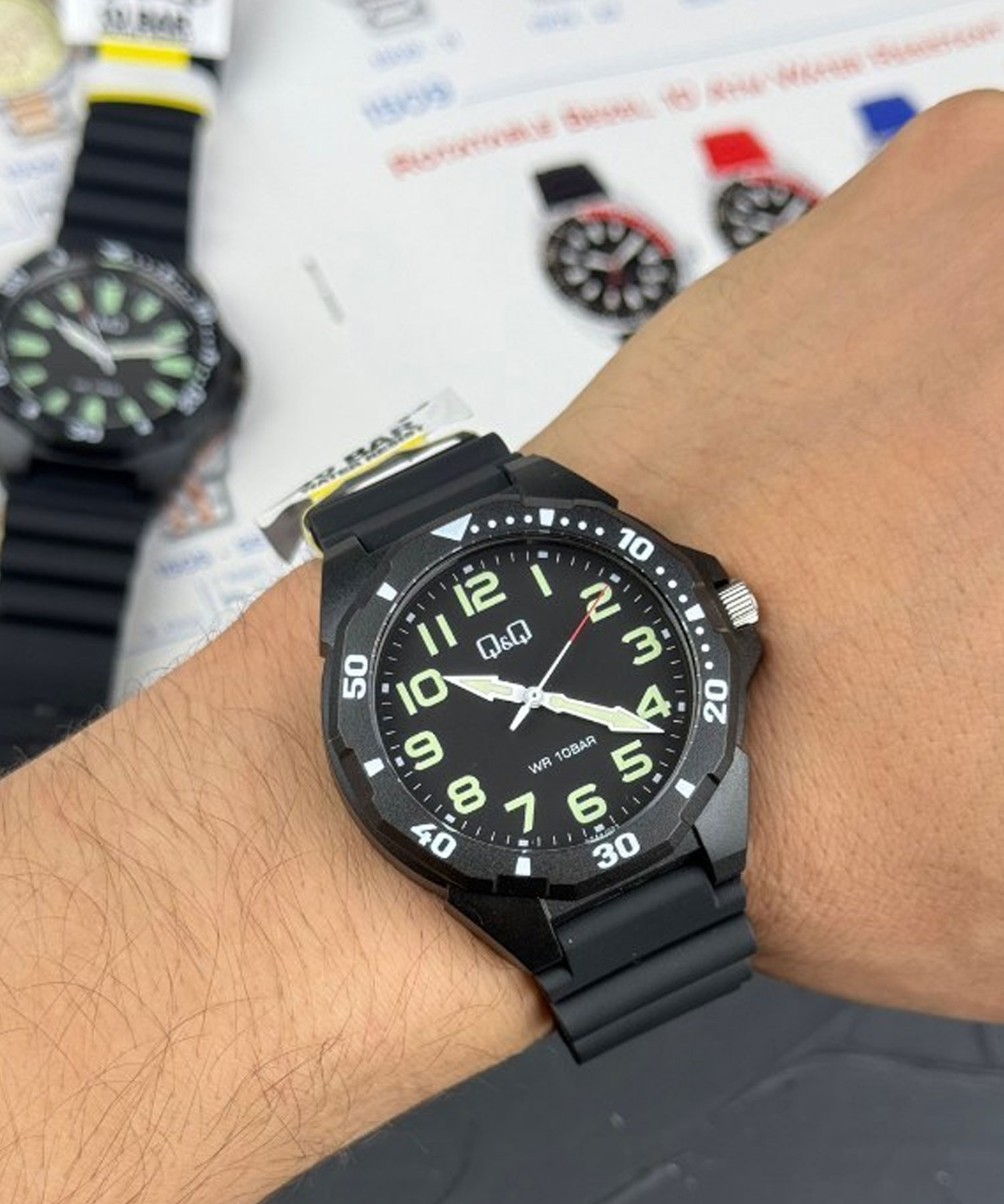 ساعت مچی مردانه کیو اند کیو، کد VS44J003Y