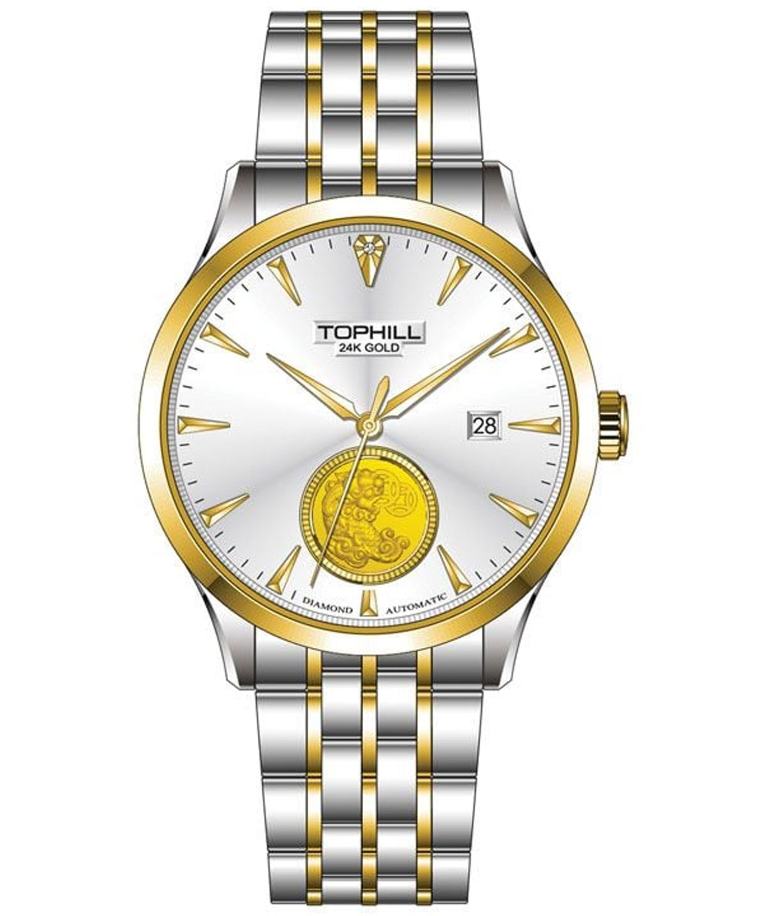 ساعت مچی مردانه تاپ هیل، کد TU012G.S6658