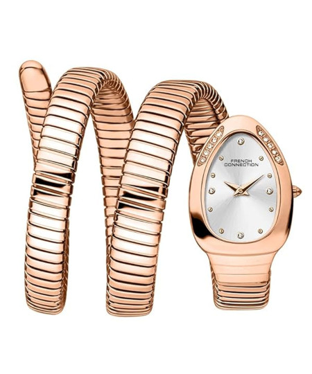 ساعت مچی زنانه فرنچ کانکشن، کد FCN0110SRGM