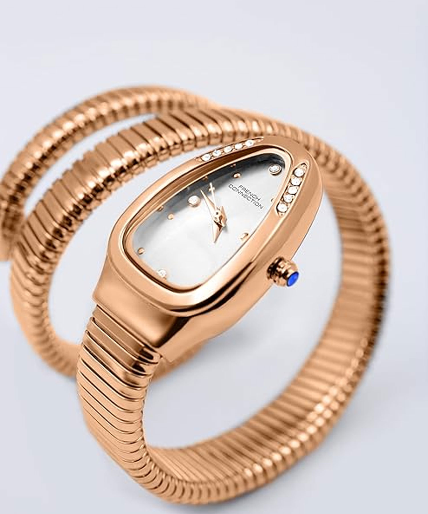 ساعت مچی زنانه فرنچ کانکشن، کد FCN0110SRGM