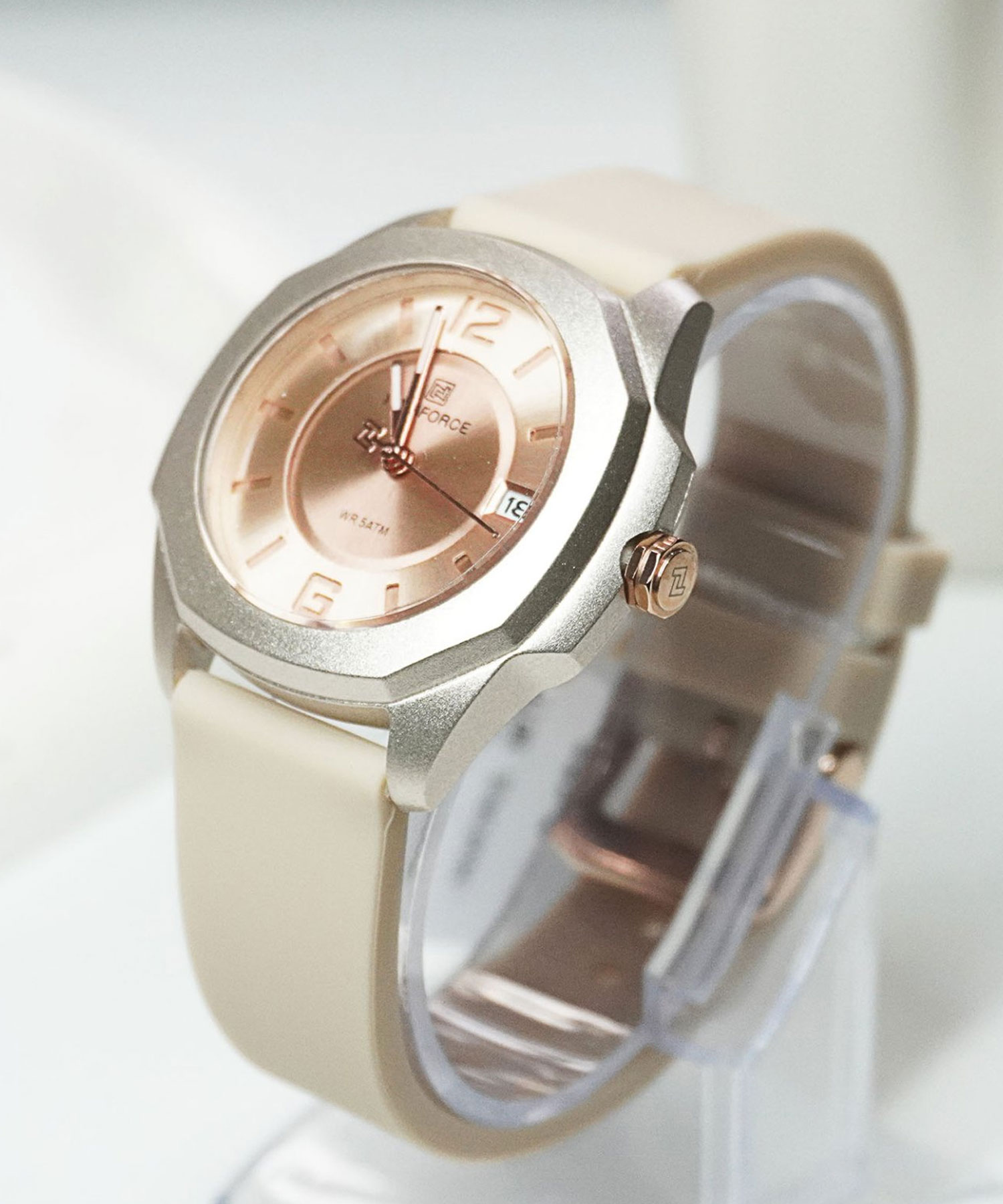 ساعت مچی زنانه نیوی فورس، کد NF7107BG/BG