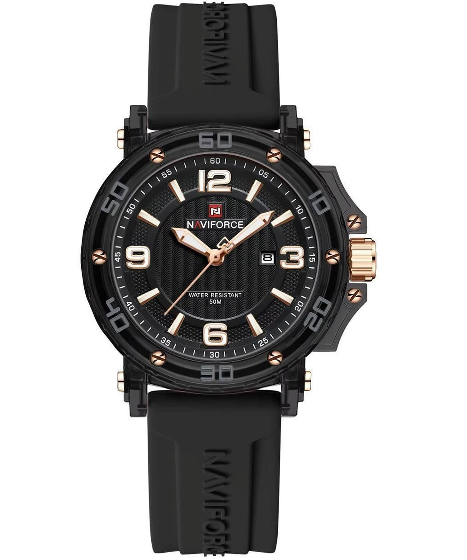 ساعت مچی زنانه نیوی فورس، کد NF7125B/B/B