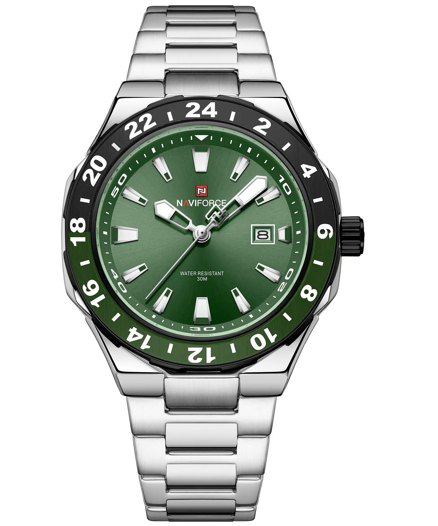 ساعت مچی مردانه نیوی فورس، کد NF9249S/GN/S