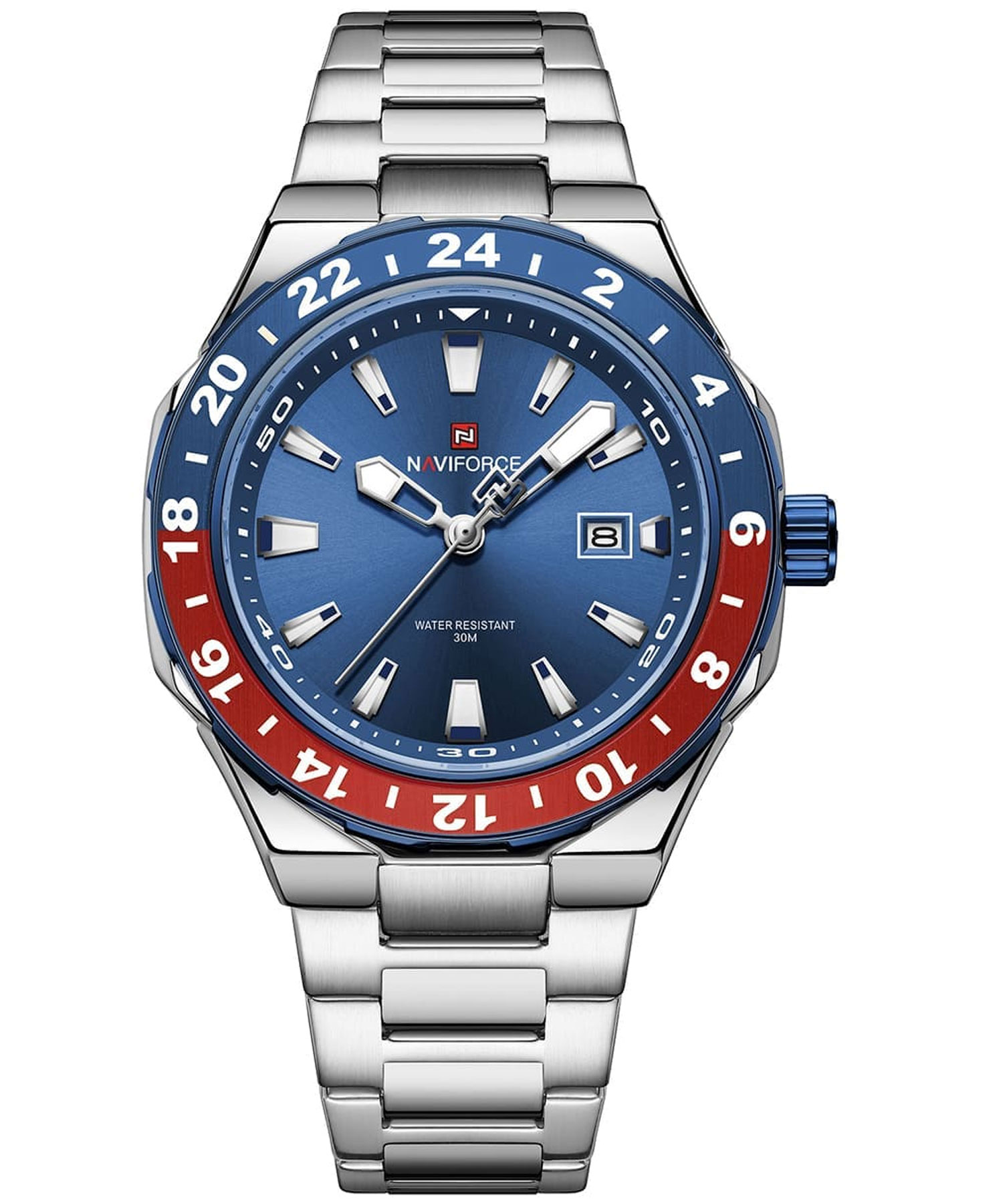 ساعت مچی مردانه نیوی فورس، کد NF9249S/BE/S