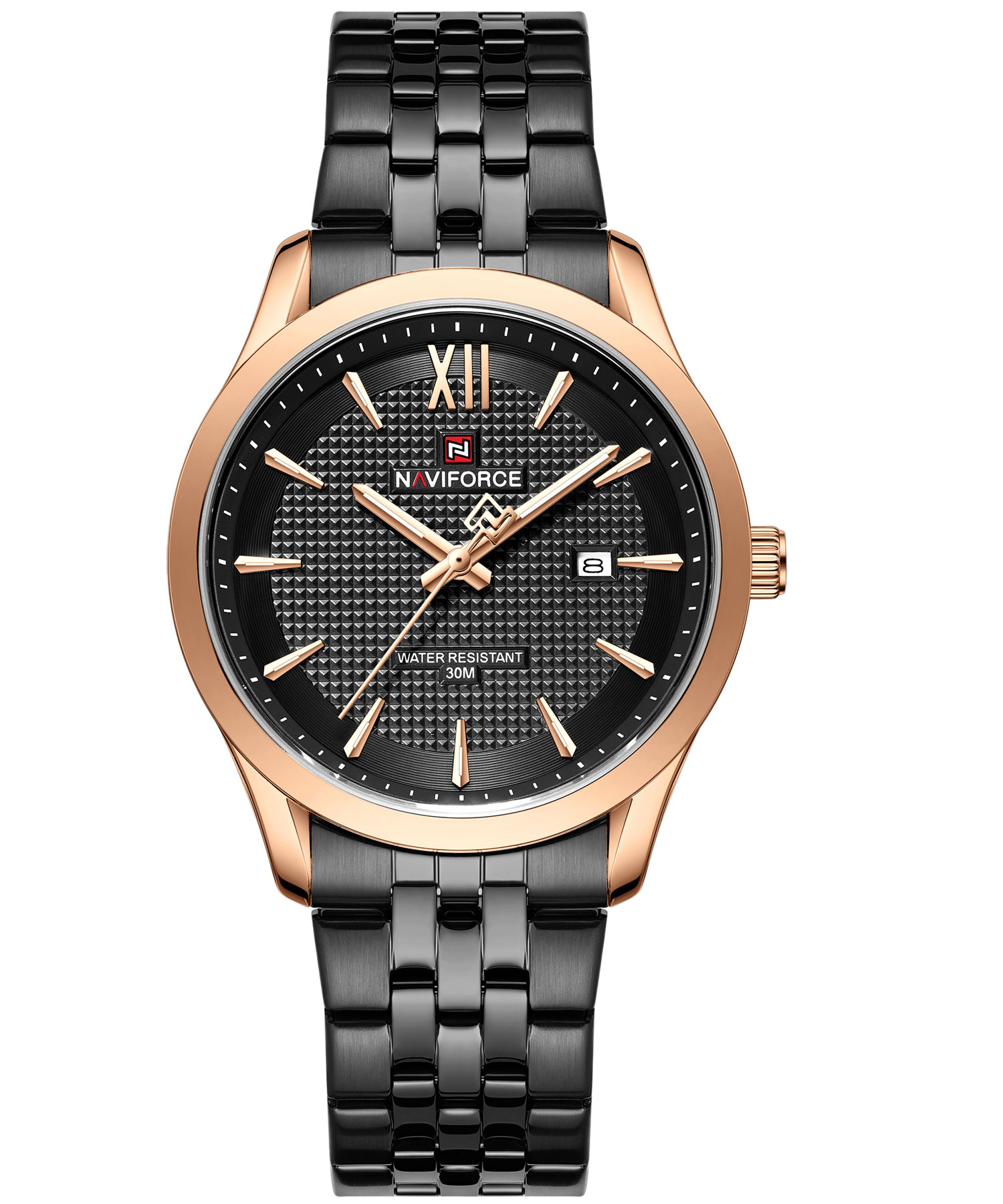 ساعت مچی مردانه نیوی فورس، کد NF9255RG/B/B