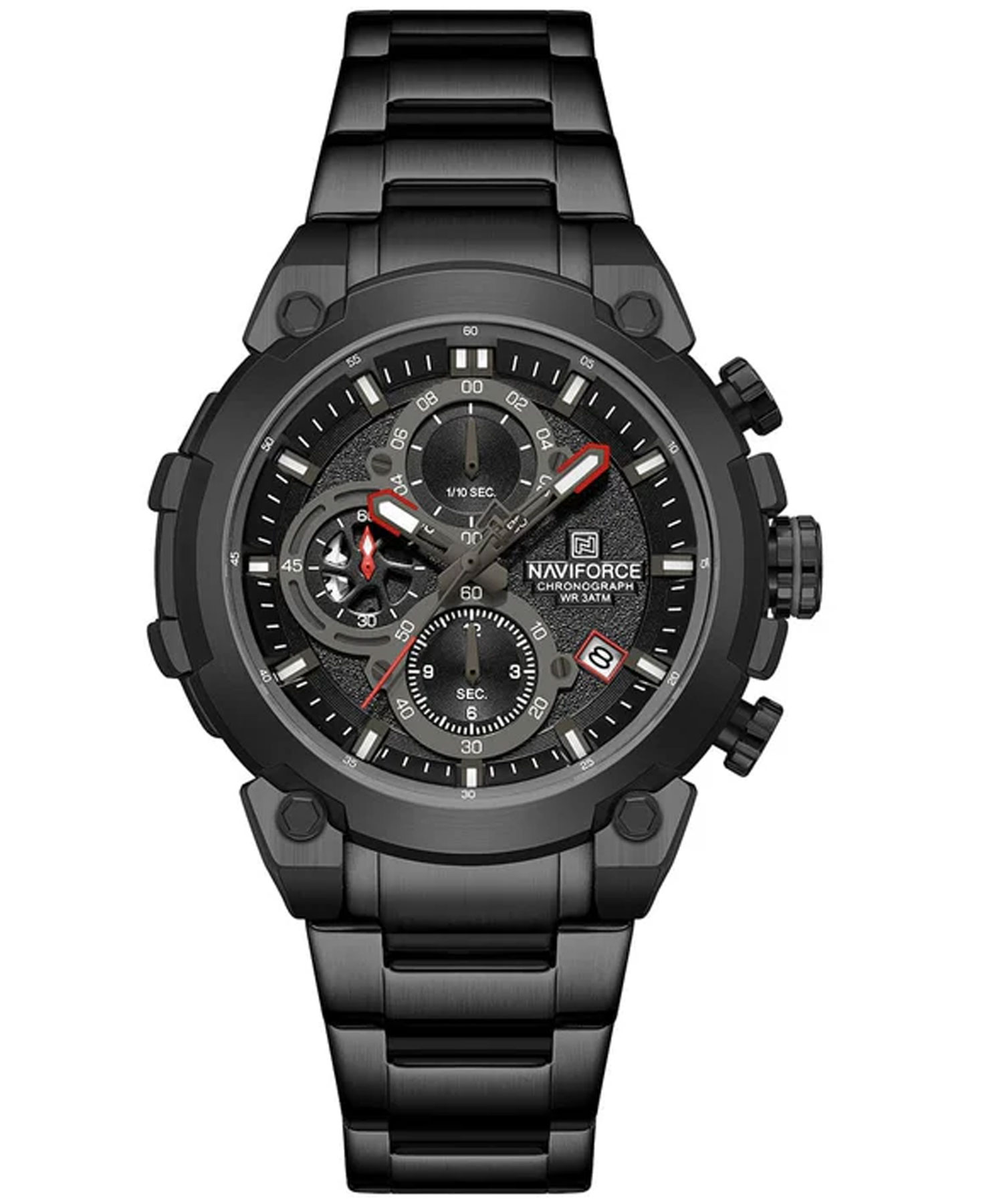 ساعت مچی مردانه نیوی فورس کد NF8071B/B/B