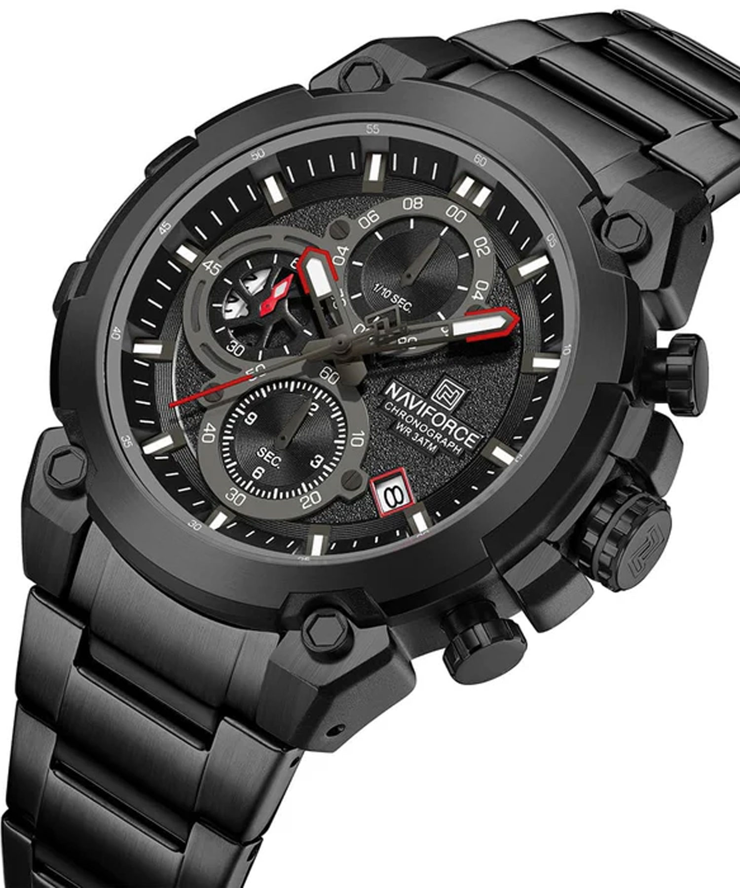 ساعت مچی مردانه نیوی فورس، کد NF8071B/B/B