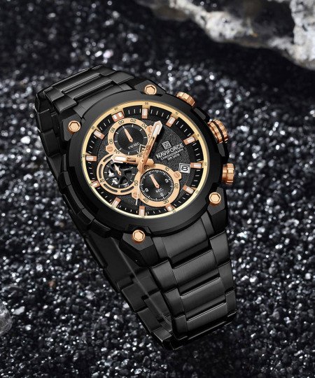 ساعت مچی مردانه نیوی فورس، کد NF8071B/RG/B