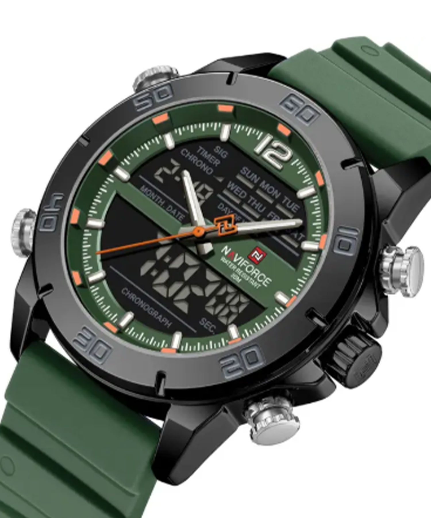 ساعت مچی مردانه نیوی فورس، کد NF9253TB/GN/GN