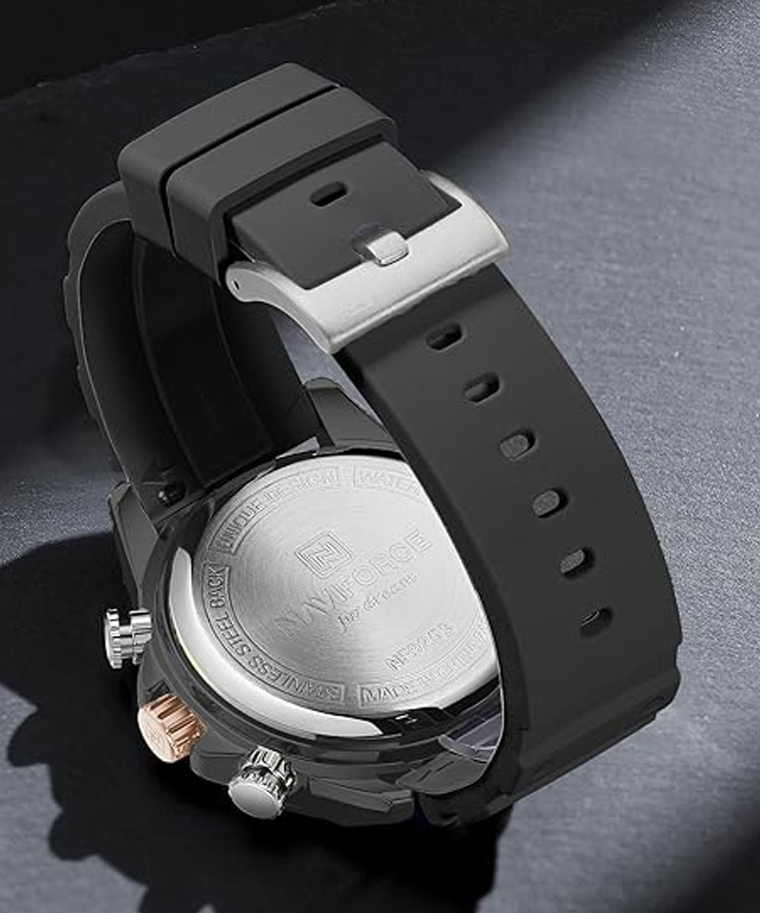 ساعت مچی مردانه نیوی فورس، کد NF9253TB/RG/B