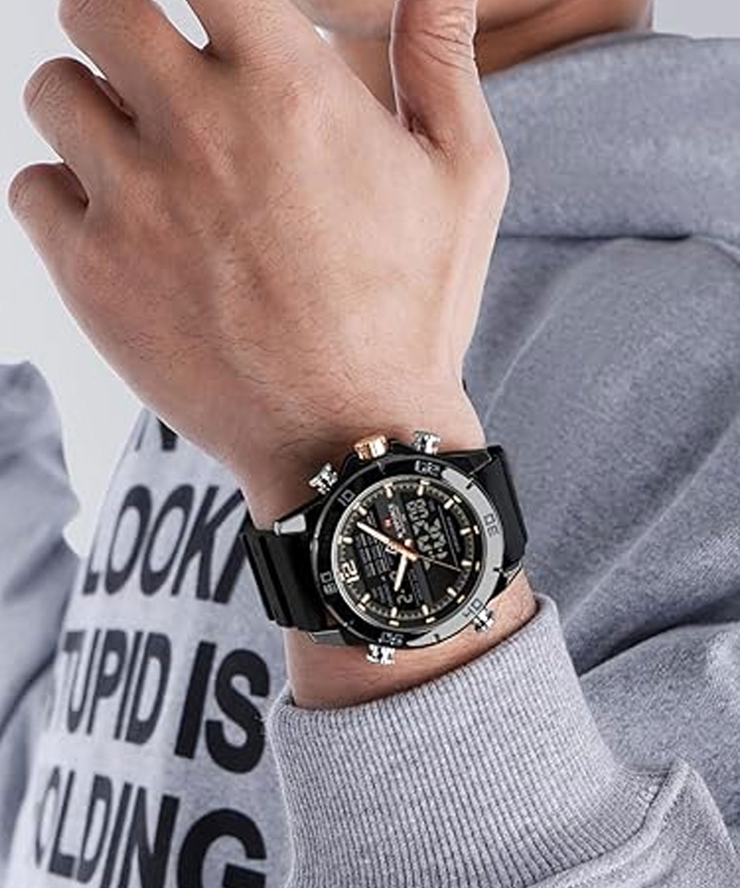 ساعت مچی مردانه نیوی فورس، کد NF9253TB/RG/B