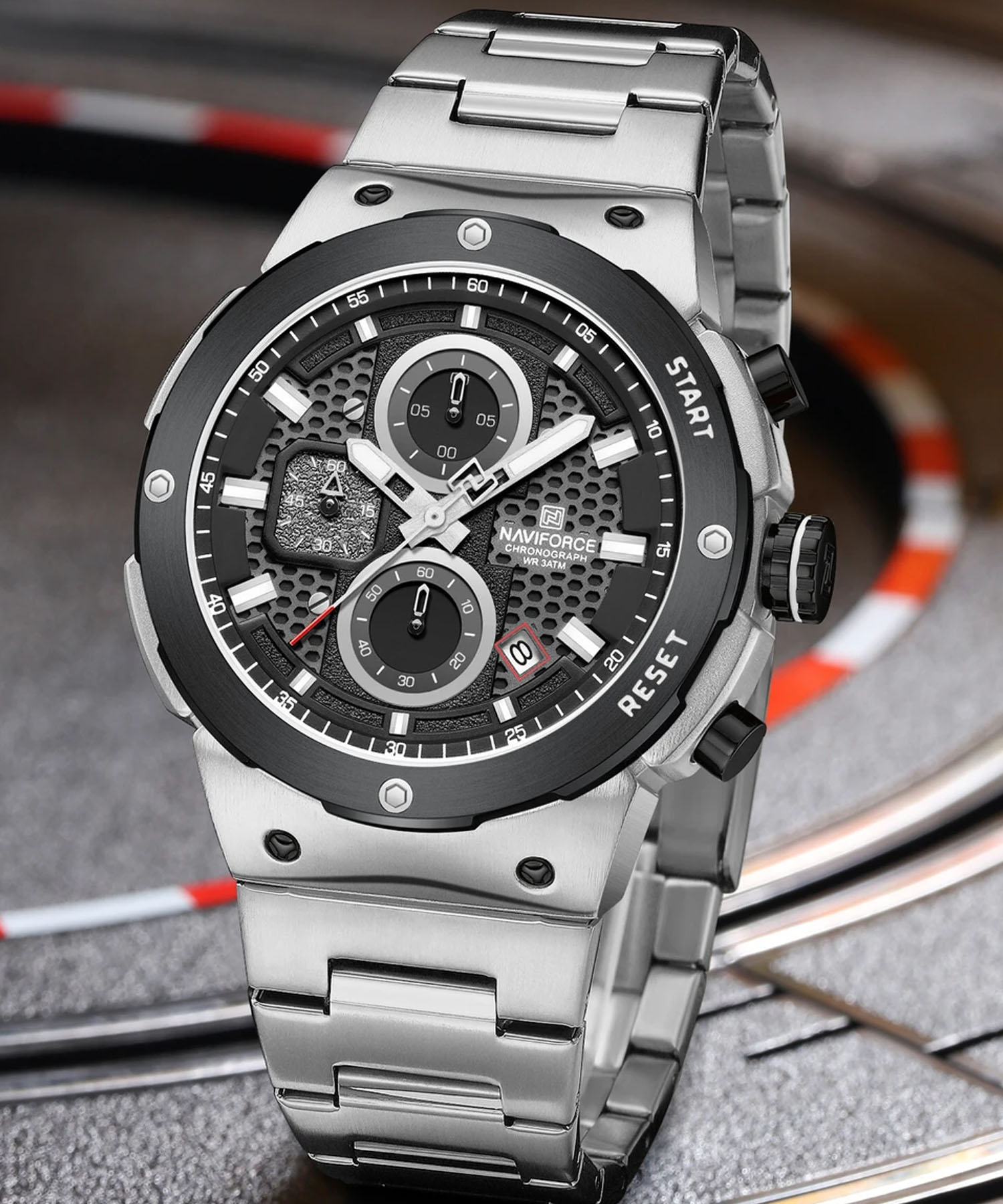 ساعت مچی مردانه نیوی فورس، کد NF8072S/B/S