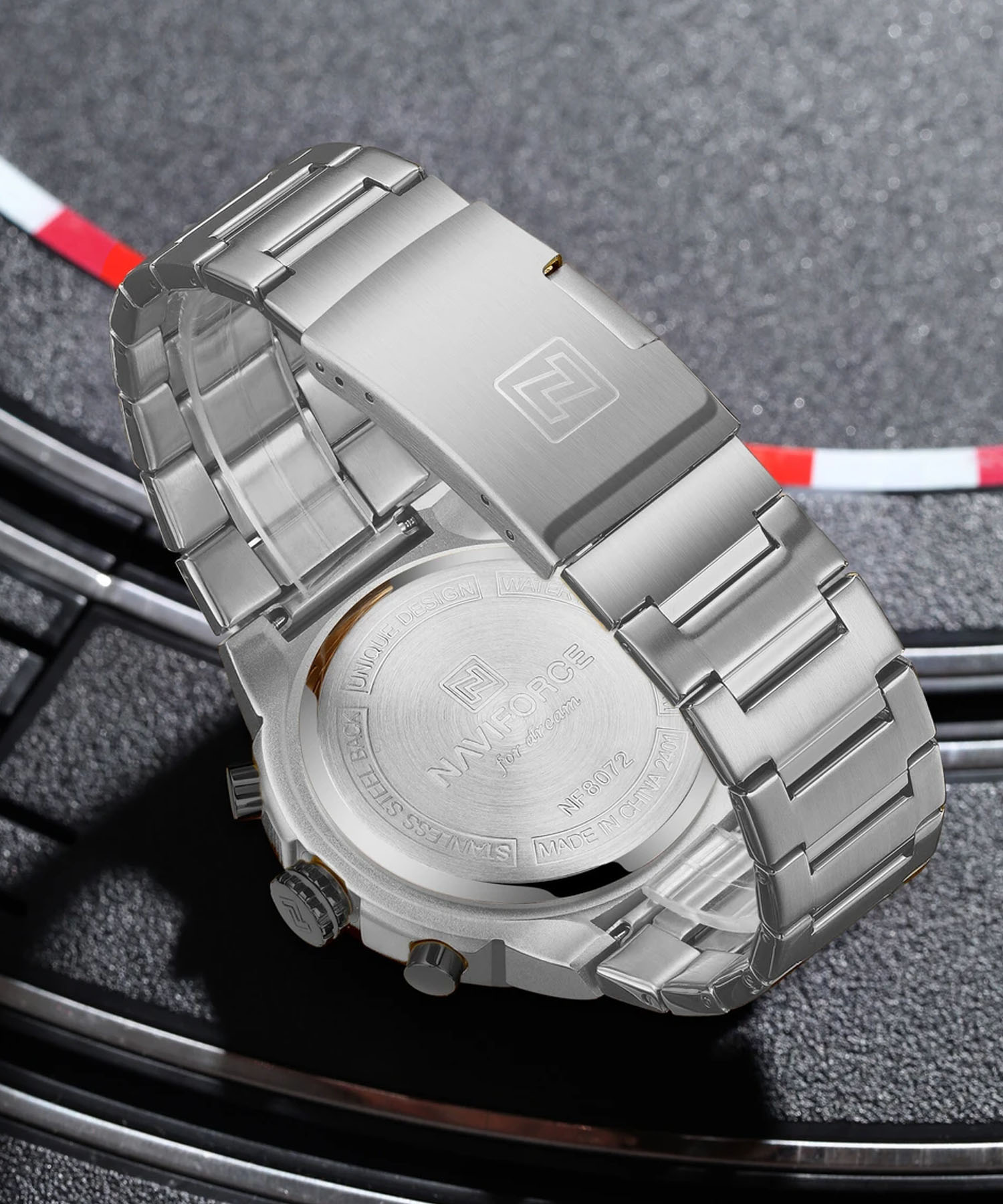 ساعت مچی مردانه نیوی فورس، کد NF8072S/B/S