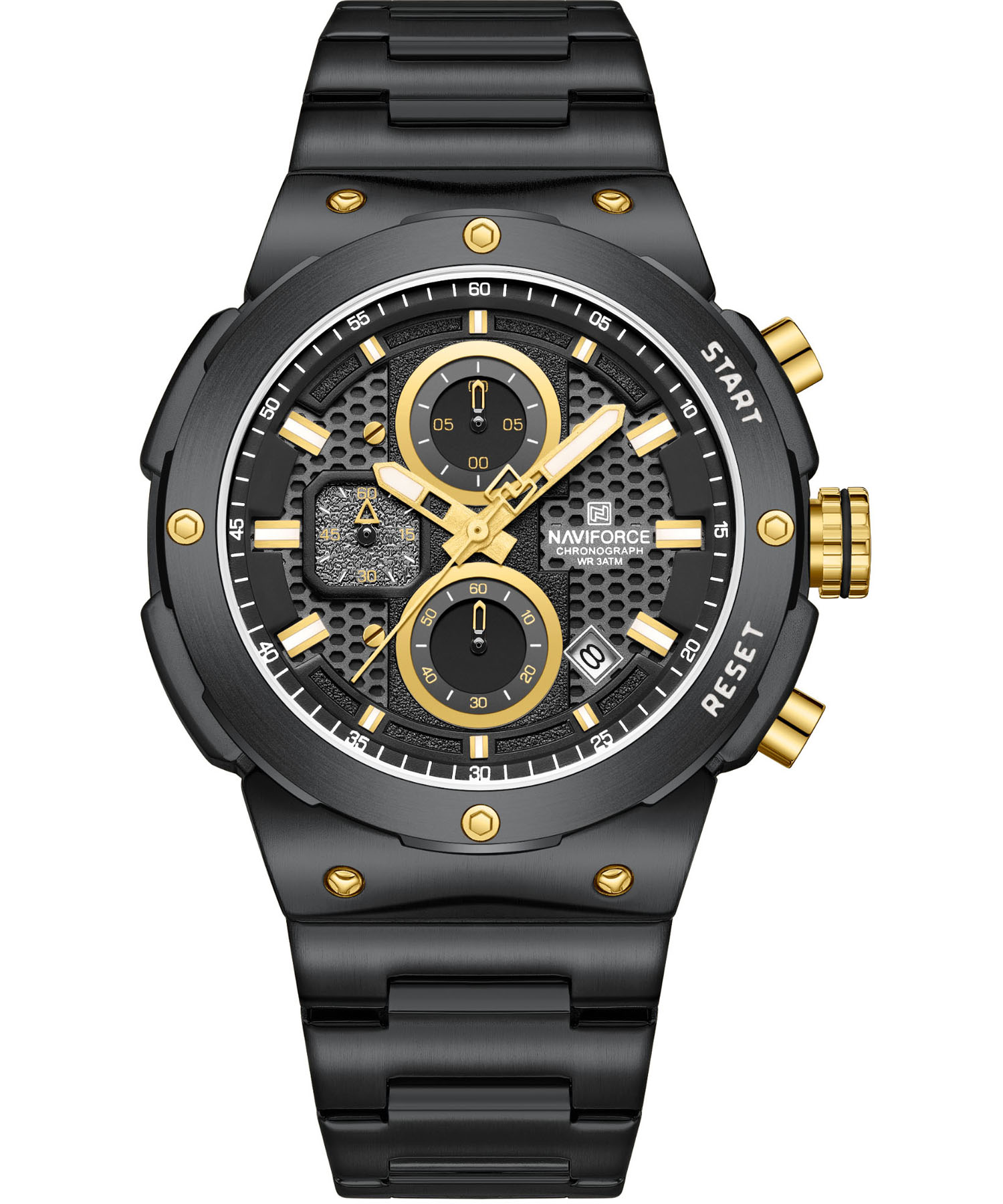 ساعت مچی مردانه نیوی فورس، کد NF8072B/B/B