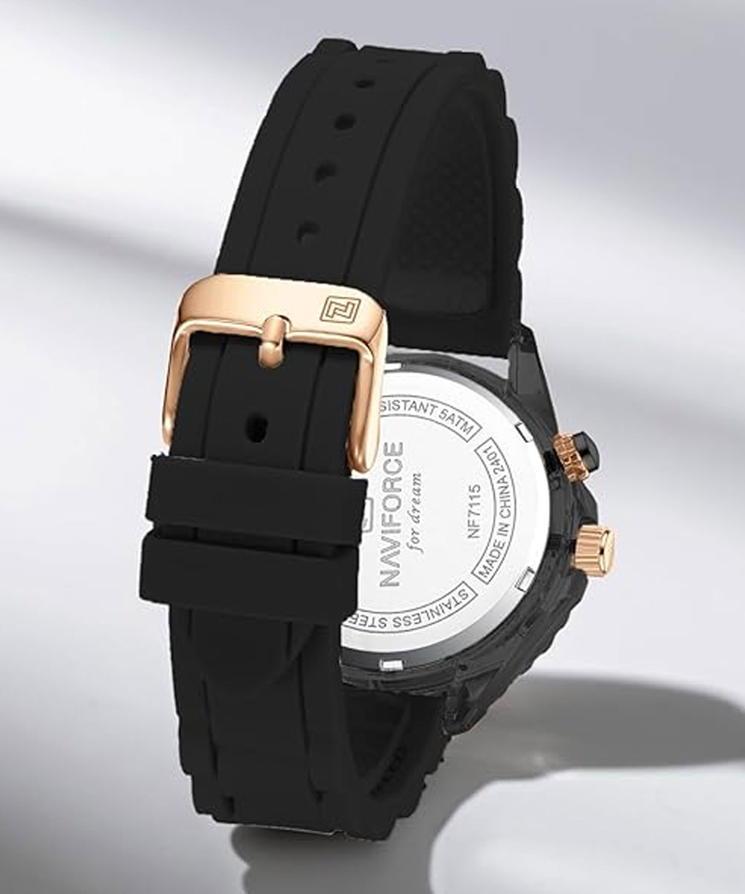 ساعت مچی زنانه نیوی فورس، کد NF7115B/B