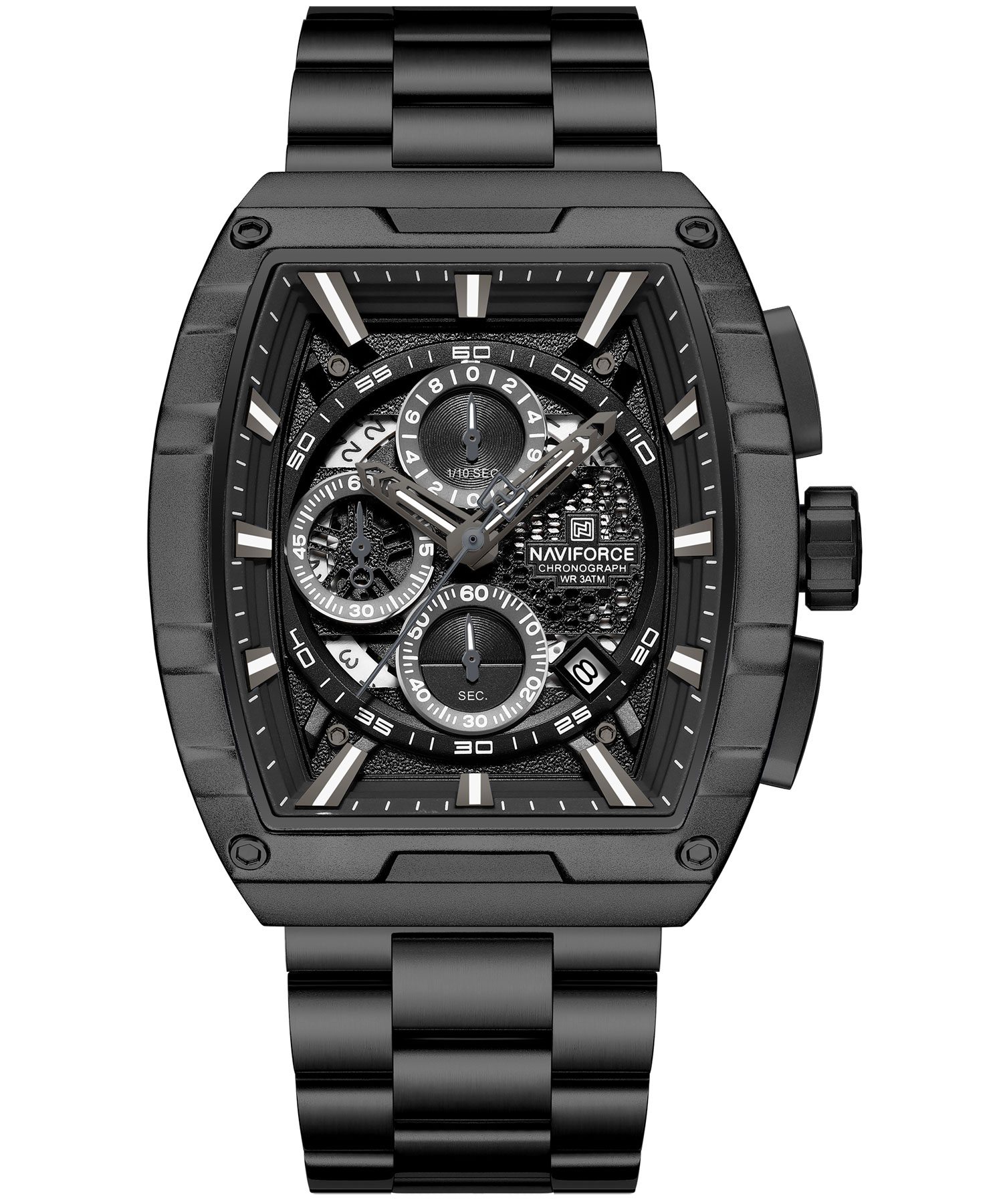 ساعت مچی مردانه برند نیوی فورس، کد NF8066B/B/B