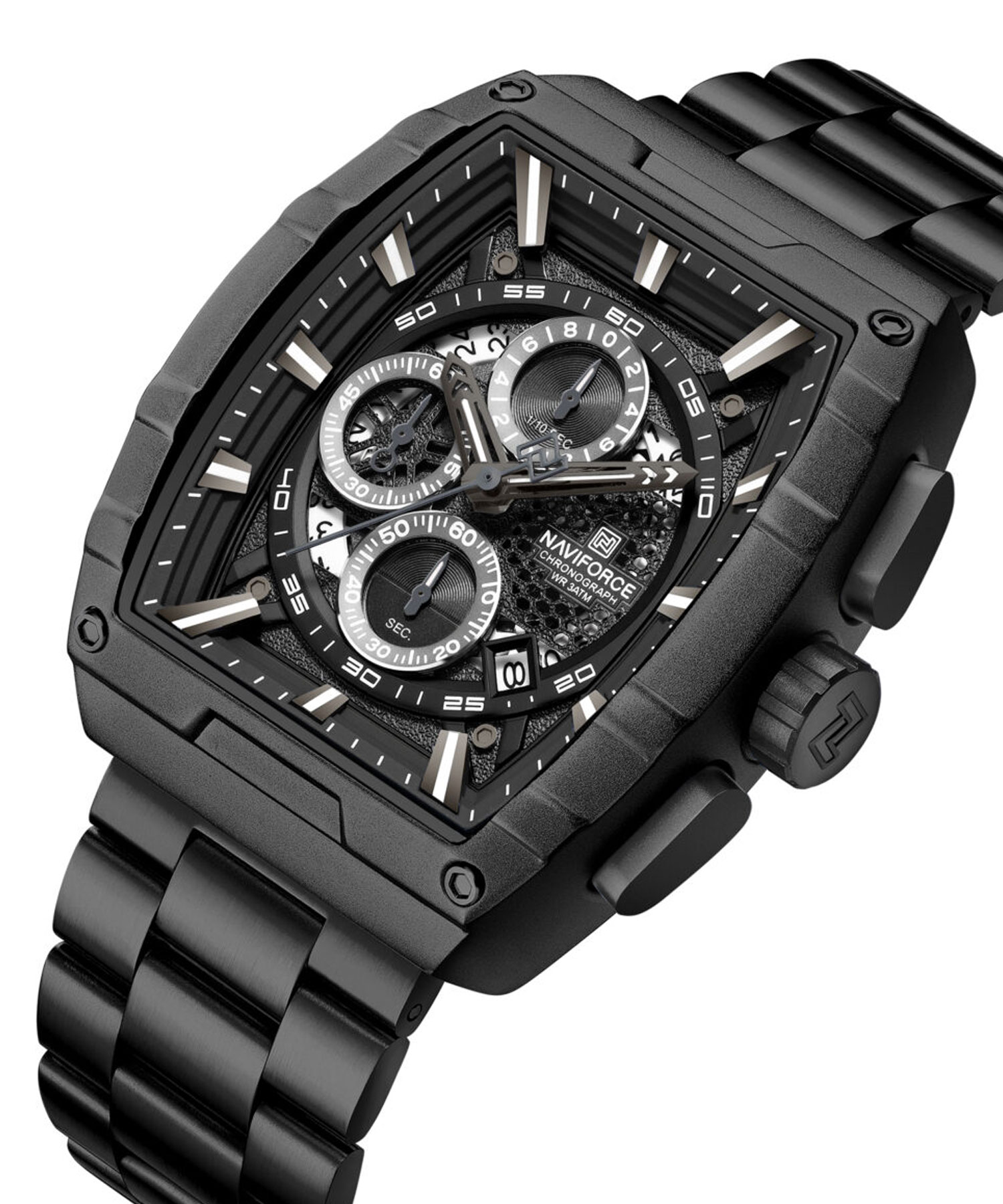 ساعت مچی مردانه نیوی فورس، کد NF8066B/B/B