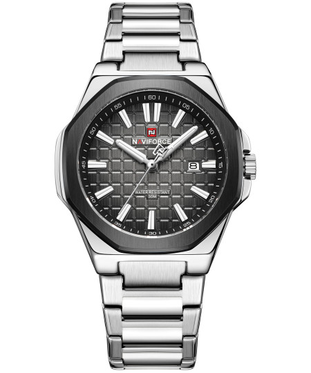 ساعت مچی مردانه نیوی فورس، کد NF9258S/GY/S
