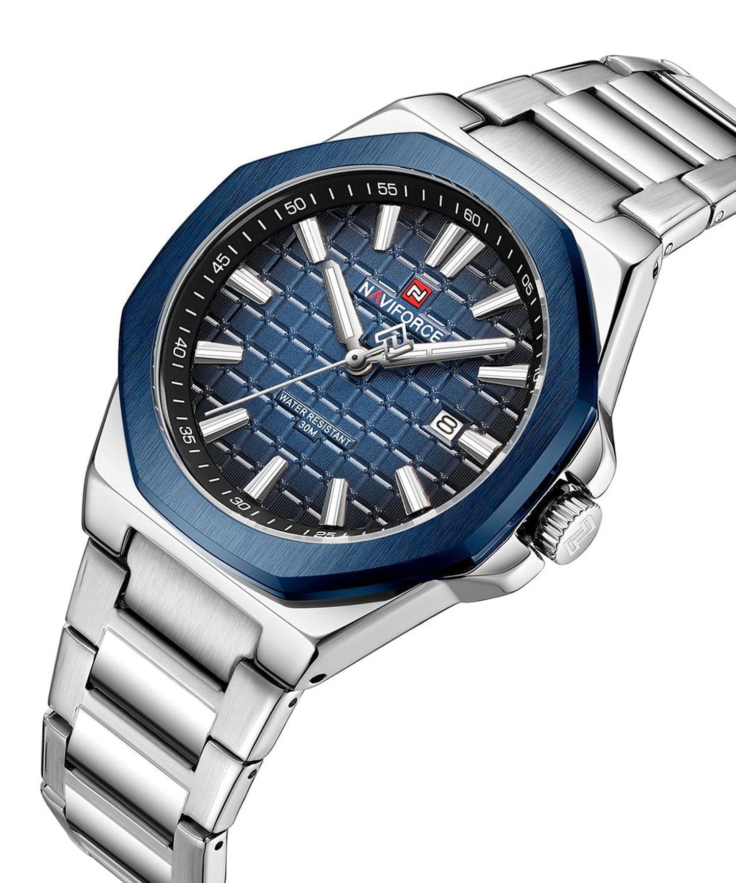 ساعت مچی مردانه نیوی فورس، کد NF9258S/BE/S