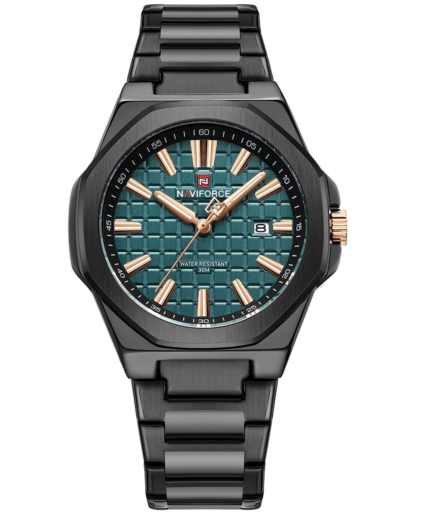 ساعت مچی مردانه نیوی فورس، کد NF9258B/GN/B