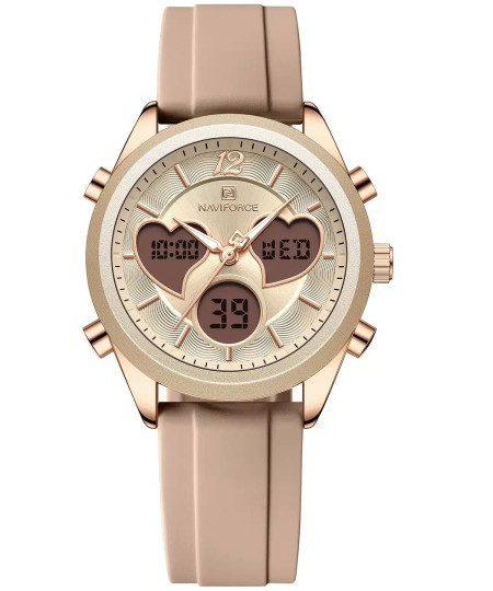 ساعت مچی زنانه نیوی فورس، کد NF5045TRG/RG/RG