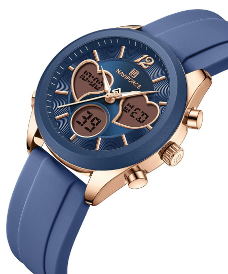 ساعت مچی زنانه نیوی فورس، کد NF5045TRG/BE/BE