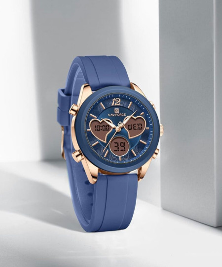 ساعت مچی زنانه نیوی فورس، کد NF5045TRG/BE/BE