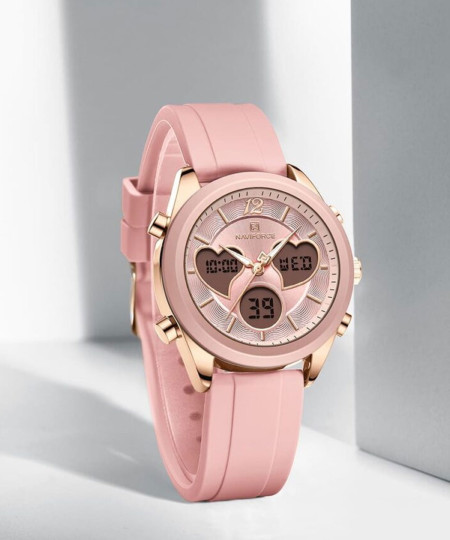 ساعت مچی زنانه نیوی فورس، کد NF5045TRG/P/P