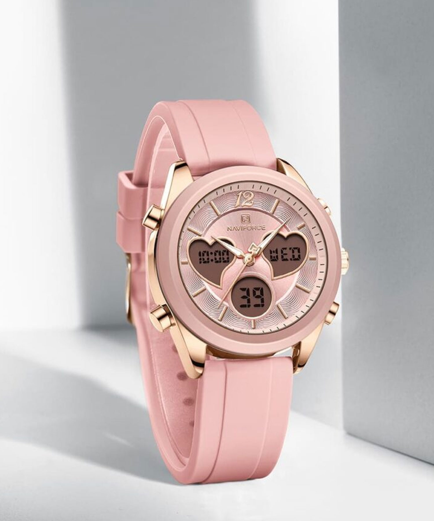 ساعت مچی زنانه نیوی فورس، کد NF5045TRG/P/P