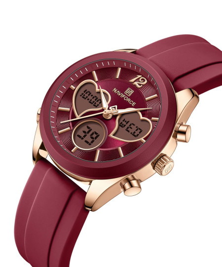ساعت مچی زنانه نیوی فورس، کد NF5045TRG/R/R